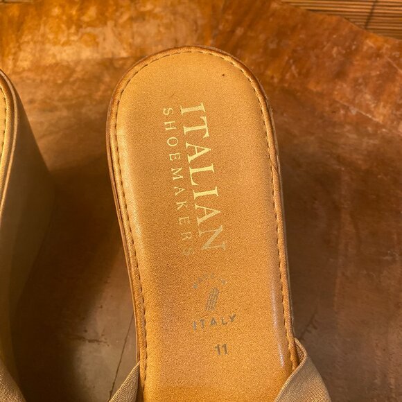 Italian Shoemakers Wedges Made in Italy size 11 EUC - Picture 2 of 8